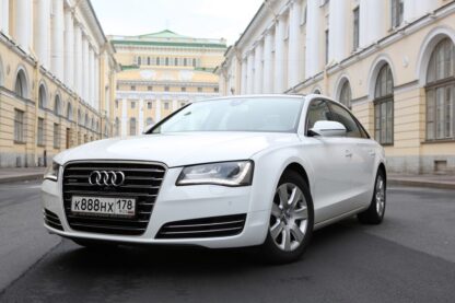 Audi A8 2013 White